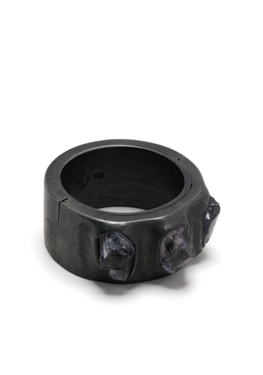 Parts of Four Sistema tanzanite ring - Black