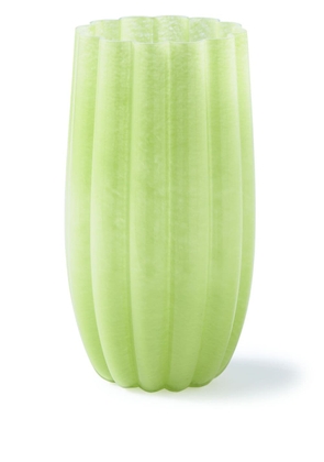 POLSPOTTEN large Melon glass vase (38cm) - Green