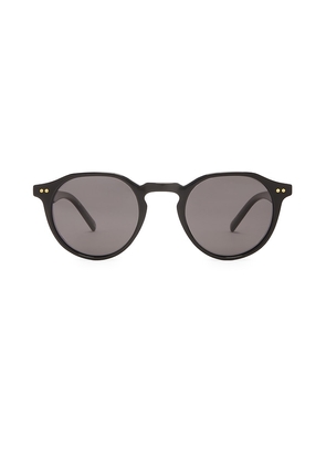 Le Specs Galavant Sunglasses in Black.