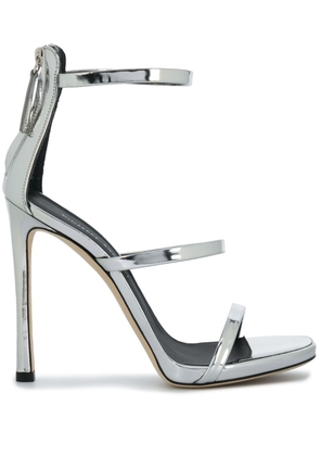 Giuseppe Zanotti stiletto sandals - Silver