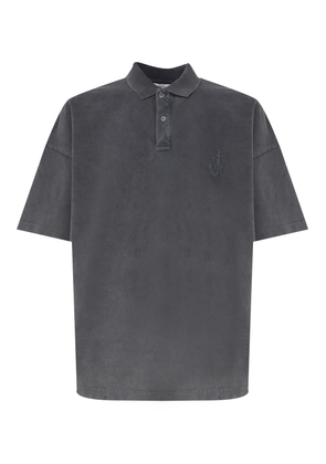 J.w. Anderson Polo Shirt With Embroidered Logo