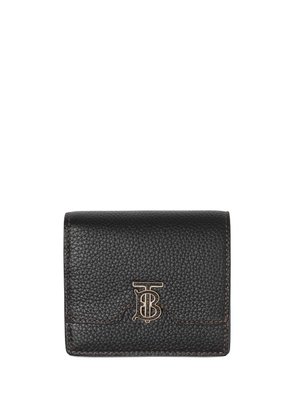 Burberry grainy leather TB bi-fold wallet - Black