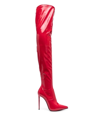 Le Silla Eva thigh-high stiletto boots - Red