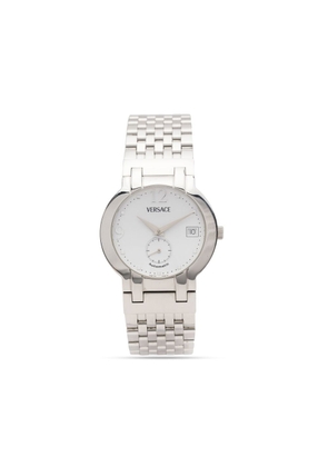 Versace Pre-Owned 2010 pre-owned Madison 34mm - White