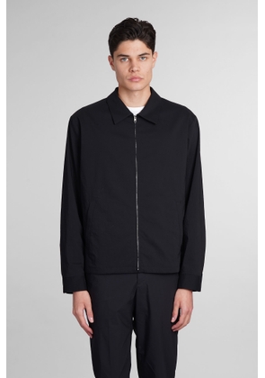 Theory Casual Jacket In Black Nylon