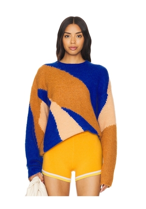 Nagnata Bowie Sweater in Blue. Size M, XS.