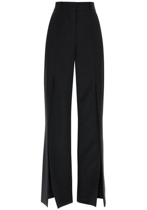Burberry Wool Trousers With Slit