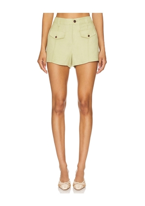 PAIGE Brittane Short in Olive. Size 00, 12, 14, 2, 6.