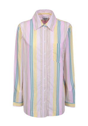 Ganni Multicolor Striped Shirt