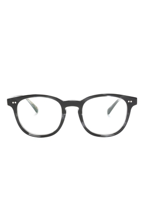 Oliver Peoples round-frame glasses - Blue