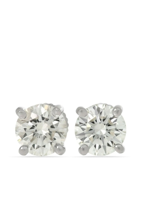 Tiffany & Co. Pre-Owned platinum diamond stud earrings - Silver