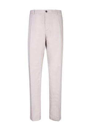 Nine In The Morning Wide Leg Trousers In Cream