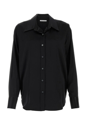 Alexander Wang Black Satin Shirt