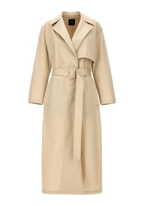 Theory Belted Wrap Trench Coat