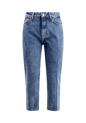Philosophy Di Lorenzo Serafini High-Waist Cropped Slim-Cut Jeans
