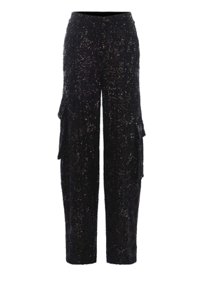 Rotate By Birger Christensen Sequin Cargo Trousers