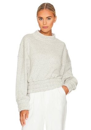Varley Dunbar Sweatshirt in Grey. Size M, S, XL, XS.