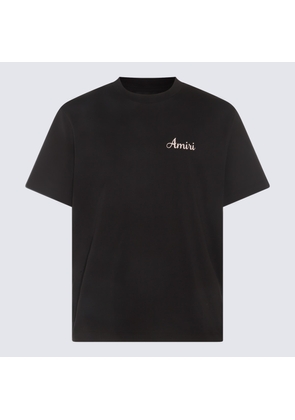 Amiri Black Cotton T-Shirt