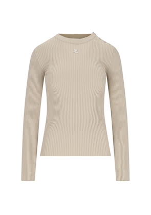 Courrèges Ribbed Sweater