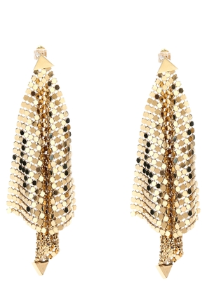 Paco Rabanne Gold Chainmail Earrings