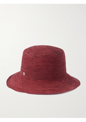 Loro Piana - Airi Straw Bucket Hat - Red - S,L