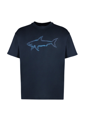 Paul & shark Logo Cotton T-Shirt