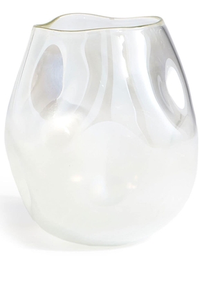 POLSPOTTEN Collision glass vase - White