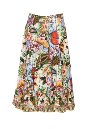 Etro Bouquet Skirt