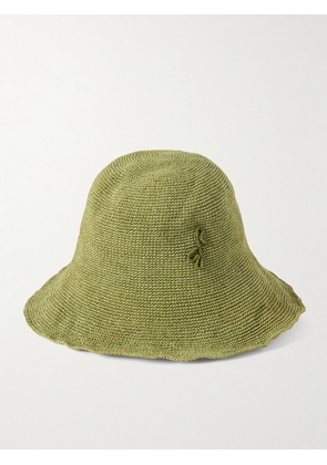 Ruslan Baginskiy - Straw Bucket Hat - Green - One size