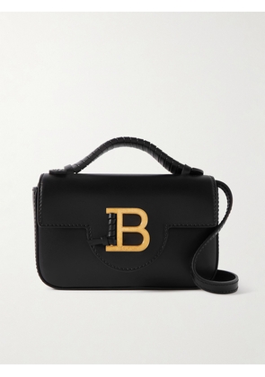 Balmain - B-buzz Leather Shoulder Bag - Black - One size