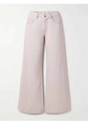 AGOLDE - Clara Baggy Low-rise Wide-leg Jeans - Purple - 23,24,25,26,27,28,29,30,31,32