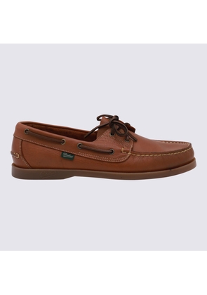 Paraboot Brown Leather Barth Formal Shoes