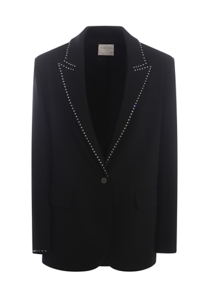 Forte_Forte Jacket Forte Forte Strass In Wool And Viscose Twill