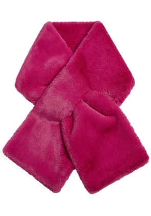Apparis faux-fur wrap scarf - Pink