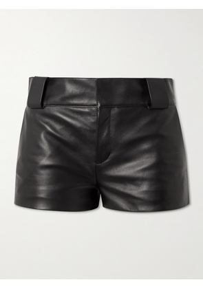 Chloé - Leather Shorts - Black - FR34,FR36,FR38,FR40,FR42