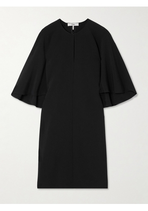 Chloé - Cape-effect Crepe Mini Dress - Black - FR34,FR36,FR38,FR40,FR42,FR44,FR46