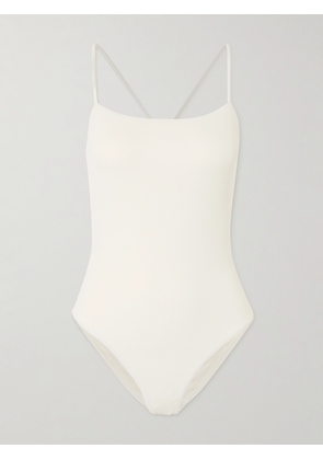 LOULOU STUDIO - Dionysos Swimsuit - Ivory - x small,small,medium,large,x large
