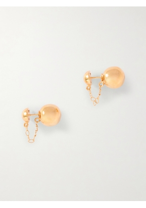 Jil Sander - Sphere Gold-tone Earrings - One size