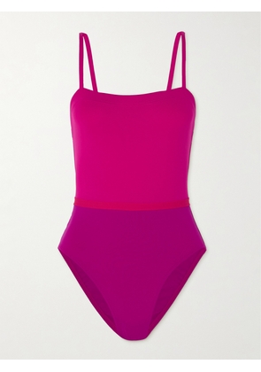Eres - Ara Color-block Swimsuit - Pink - FR38,FR40,FR42,FR44