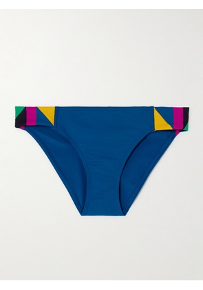 Eres - Poésie Patchwork Bikini Briefs - Blue - FR38,FR40,FR42,FR44