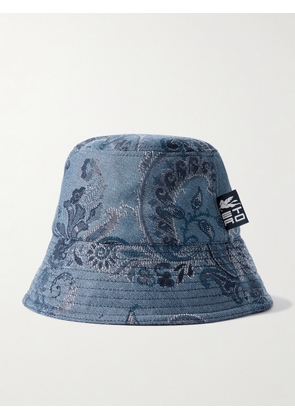 Etro - Denim-jacquard Bucket Hat - Blue - XS,S,M,L,XL