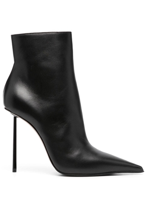 Le Silla Bella 110mm leather ankle boots - Black