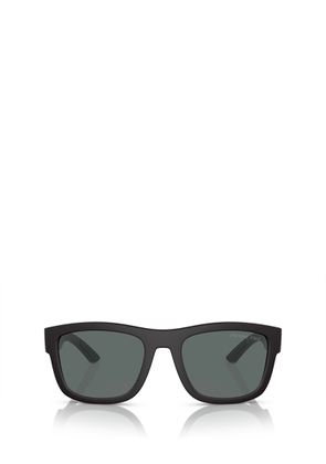Prada Linea Rossa Ps 01Zs Black Rubber Sunglasses