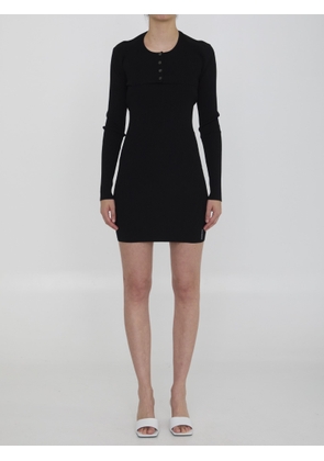 Alexander Wang Twin-Set Dress With Cropped Cardigan