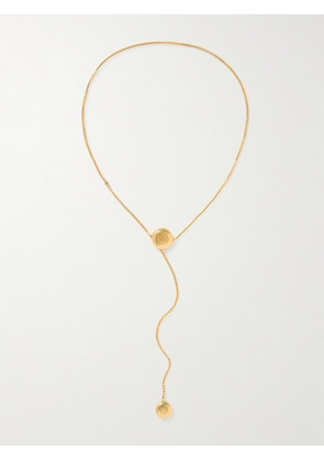 Loewe - Anagram Pebble Gold Vermeil Necklace - One size