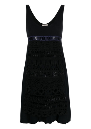 Prada Pre-Owned 2000s panelled sleeveless dress - Black