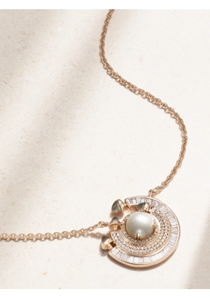 Ananya - Chakra 18-karat Rose Gold Multi-stone Necklace - One size