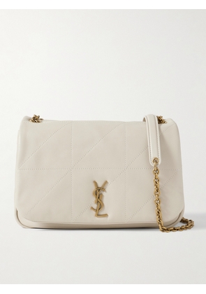 SAINT LAURENT - Jamie 4.3 Small Quilted Leather Shoulder Bag - White - One size
