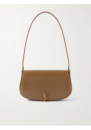 SAINT LAURENT - Voltaire Mini Leather Shoulder Bag - Brown - One size
