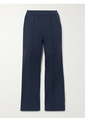 STAUD - Knack Stretch-jersey Straight-leg Pants - Blue - x small,small,medium,large,x large